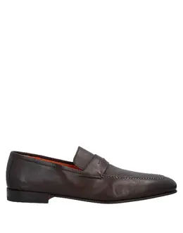 Santoni: Тёмные туфли 