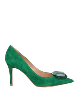 Gianvito Rossi: Зелёные туфли 