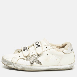 Golden Goose: Белые кроссовки  Old School