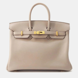 Hermes: Бежевая сумка  Birkin