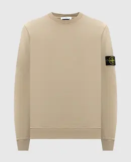 Stone Island: Бежевый свитшот 