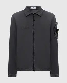 Stone Island: Серая куртка 