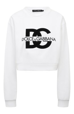 Dolce & Gabbana: Хлопковый свитшот 