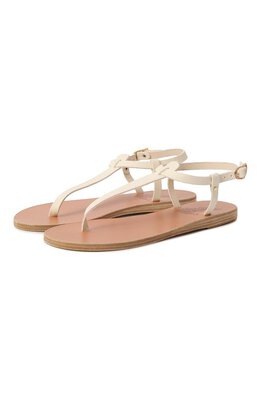 Ancient Greek Sandals: Белые сандалии  Lito