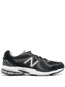 New Balance: Чёрные кроссовки 