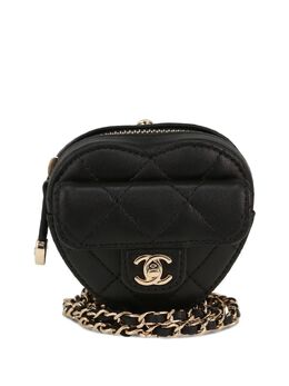 CHANEL Pre-Owned: Чёрная сумка 