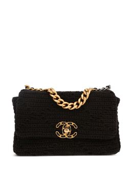 CHANEL Pre-Owned: Чёрная сумка 