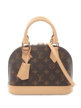 Louis Vuitton Pre-Owned: Коричневая сумка 