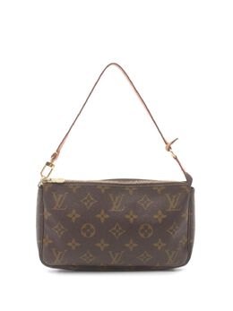 Louis Vuitton Pre-Owned: Коричневый клатч 