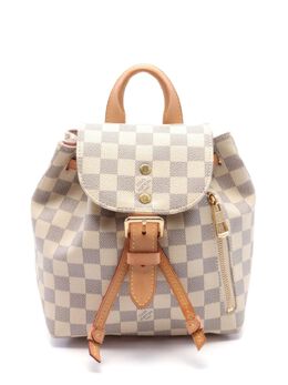 Louis Vuitton Pre-Owned: Голубой рюкзак 