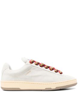 Lanvin: Белые кроссовки  Curb