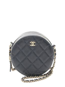 CHANEL Pre-Owned: Синяя сумка 