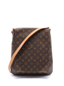 Louis Vuitton Pre-Owned: Коричневая сумка 