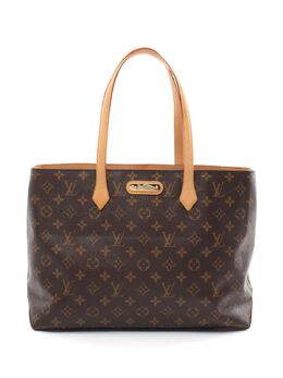 Louis Vuitton Pre-Owned: Коричневая сумка-шоппер 