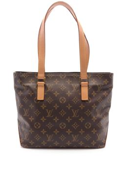 Louis Vuitton Pre-Owned: Коричневая сумка-шоппер 