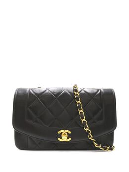 CHANEL Pre-Owned: Чёрная сумка 