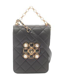 CHANEL Pre-Owned: Чёрная сумка 