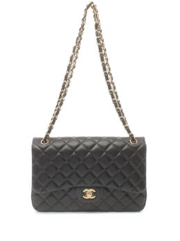 CHANEL Pre-Owned: Чёрная сумка 