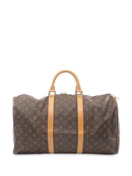 Louis Vuitton Pre-Owned: Коричневая сумка 