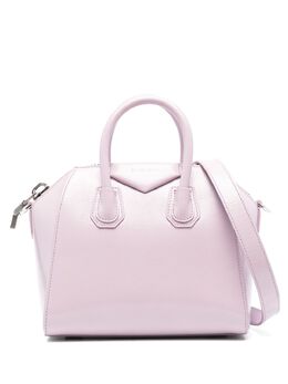 Givenchy: Фиолетовая сумка-шоппер  Antigona
