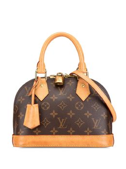 Louis Vuitton Pre-Owned: Коричневая сумка 