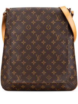 Louis Vuitton Pre-Owned: Коричневая сумка через плечо 