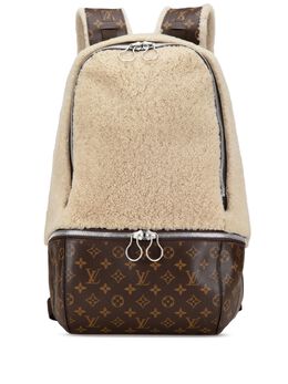 Louis Vuitton Pre-Owned: Коричневый рюкзак 
