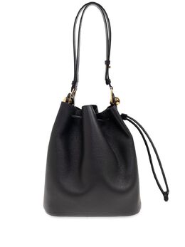 Furla: Чёрная сумка 
