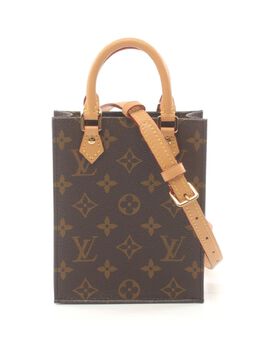 Louis Vuitton Pre-Owned: Коричневая сумка-шоппер 