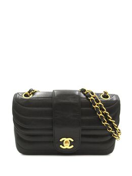 CHANEL Pre-Owned: Чёрная сумка 