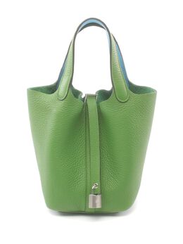 Hermès Pre-Owned: Зелёная сумка 