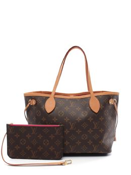 Louis Vuitton Pre-Owned: Коричневая сумка-шоппер 