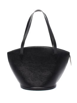 Louis Vuitton Pre-Owned: Чёрная сумка-шоппер 