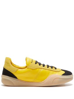 Acne Studios: Жёлтые кроссовки 