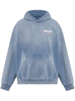Balenciaga: Толстовка с принтом 