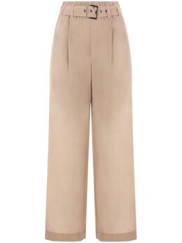 Brunello Cucinelli: Бежевые брюки 