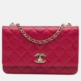 Chanel: Розовый кошелёк 