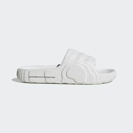 Adidas: Белые шлёпанцы  Adilette