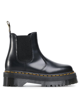 Dr. Martens: Чёрные ботинки 