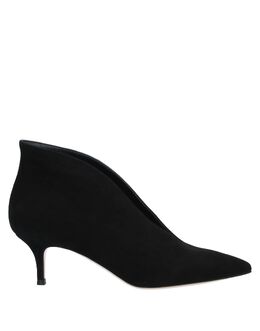 Gianvito Rossi: Чёрные ботинки 