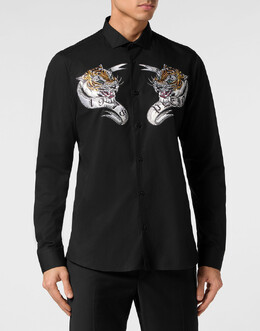 Philipp Plein: Военные рубашка 