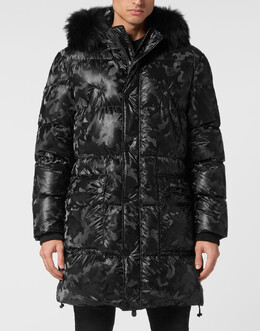 Philipp Plein: Чёрный пуховик 