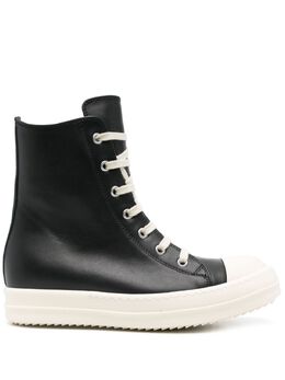 Rick Owens: Чёрные кроссовки 