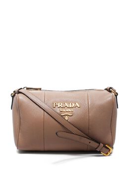 Prada Pre-Owned: Бежевая сумка 