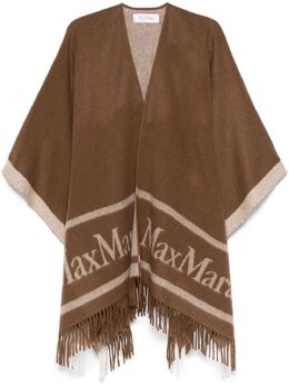 Max Mara: Коричневый плащ 