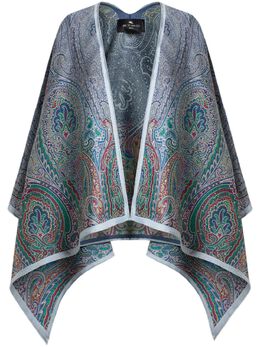 ETRO: Жаккардовый плащ 