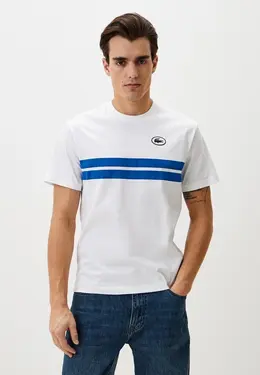 Lacoste: Белая футболка 