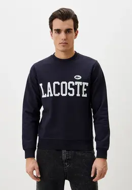 Lacoste: Чёрный свитшот 