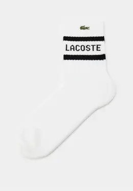 Lacoste: Белые носки 