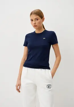 Lacoste: Синяя футболка 